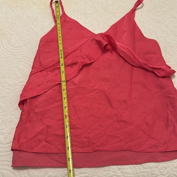 NWOT RARE Helmut Lang Rent the Runway Sash Slip Tank in Hot Pink Size 2 - Picture 10 of 11